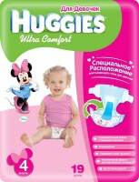 Фото - Підгузки Huggies Ultra Comfort Girl 4 / 19 pcs 