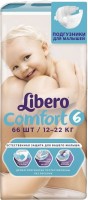 Фото - Підгузки Libero Comfort 6 / 66 pcs 