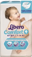 Фото - Підгузки Libero Comfort 4 / 80 pcs 