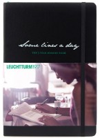 Фото - Щоденник Leuchtturm1917 Some Lines A Day Black 