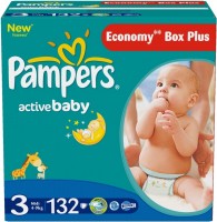 Zdjęcia - Pielucha Pampers Active Baby 3 / 132 pcs 
