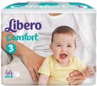 Zdjęcia - Pielucha Libero Comfort 3 / 44 pcs 