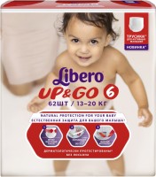 Фото - Підгузки Libero Up and Go 6 / 62 pcs 