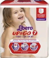 Zdjęcia - Pielucha Libero Up and Go 7 / 12 pcs 