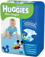 Фото - Підгузки Huggies Ultra Comfort Boy 4 / 19 pcs 