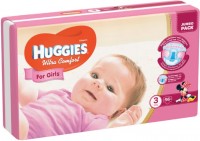 Zdjęcia - Pielucha Huggies Ultra Comfort Girl 3 / 56 pcs 