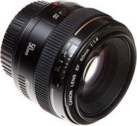 Об'єктив Canon 50mm f/1.4 EF USM 