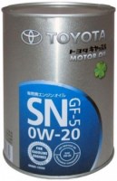 Фото - Моторне мастило Toyota Castle Motor Oil 0W-20 SN 1 л