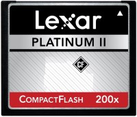 Фото - Карта пам'яті Lexar Platinum II 200x CompactFlash 4 ГБ