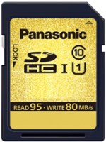 Фото - Карта пам'яті Panasonic Gold Pro SDHC Class 10 UHS-I 16 ГБ