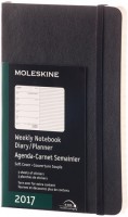 Фото - Щоденник Moleskine Weekly Planner Pocket Black 