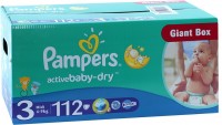 Фото - Підгузки Pampers Active Baby-Dry 3 / 112 pcs 