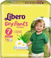 Zdjęcia - Pielucha Libero Dry Pants 7 / 14 pcs 