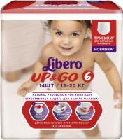 Фото - Підгузки Libero Up and Go 6 / 14 pcs 