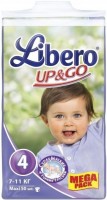 Фото - Підгузки Libero Up and Go 4 / 50 pcs 