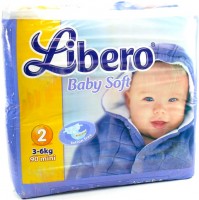 Фото - Підгузки Libero Baby Soft 2 / 90 pcs 