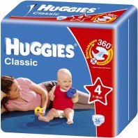 Фото - Підгузки Huggies Classic 4 / 26 pcs 