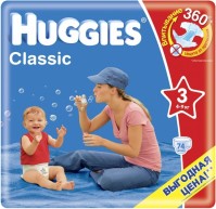 Фото - Підгузки Huggies Classic 3 / 74 pcs 