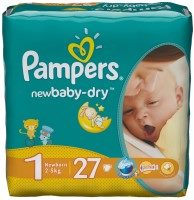 Фото - Підгузки Pampers New Baby-Dry 1 / 27 pcs 