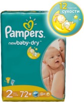 Zdjęcia - Pielucha Pampers New Baby-Dry 2 / 72 pcs 