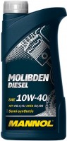 Фото - Моторне мастило Mannol Molibden Diesel 10W-40 1 л