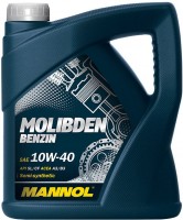 Фото - Моторне мастило Mannol Molibden Benzin 10W-40 4 л