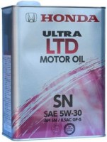 Фото - Моторне мастило Honda Ultra LTD 5W-30 SN 4 л