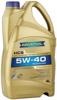 Фото - Моторне мастило Ravenol HCS 5W-40 4 л