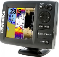 Фото - Ехолот (картплоттер) Lowrance Elite-5 HDI 