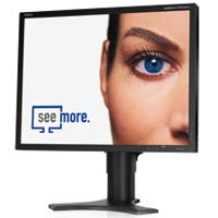 Zdjęcia - Monitor NEC LCD 2090UXI 20 "  czarny
