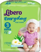 Zdjęcia - Pielucha Libero Everyday 3 / 22 pcs 