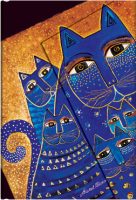 Zdjęcia - Notatnik Paperblanks Fantastic Cats Mediterranean Pocket 