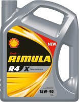 Zdjęcia - Olej silnikowy Shell Rimula R4 X 15W-40 5 l