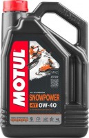 Фото - Моторне мастило Motul Snowpower 4T 0W-40 4 л