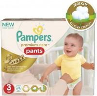 Фото - Підгузки Pampers Premium Care Pants 3 / 28 pcs 