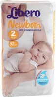 Zdjęcia - Pielucha Libero Newborn 2 / 52 pcs 