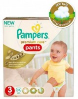 Zdjęcia - Pielucha Pampers Premium Care Pants 3 / 56 pcs 