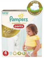 Фото - Підгузки Pampers Premium Care Pants 4 / 44 pcs 