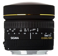 Zdjęcia - Obiektyw Sigma 8mm f/3.5 AF EX DG Circular Fisheye 