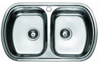 Zdjęcia - Zlewozmywak kuchenny Cristal Olivia Duo UA7702ZS 800x490