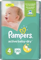 Фото - Підгузки Pampers Active Baby-Dry 4 / 20 pcs 