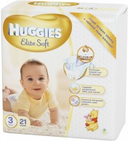 Фото - Підгузки Huggies Elite Soft 3 / 21 pcs 