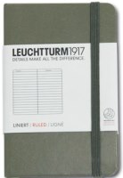 Zdjęcia - Notatnik Leuchtturm1917 Ruled Notebook Mini Grey 