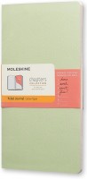 Фото - Блокнот Moleskine Ruled Chapters Medium Slim Green 