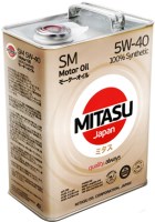 Фото - Моторне мастило Mitasu Motor Oil SM 5W-40 4 л