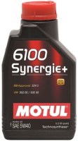 Фото - Моторне мастило Motul 6100 Synergie+ 5W-40 1 л