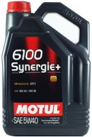 Фото - Моторне мастило Motul 6100 Synergie+ 5W-40 5 л