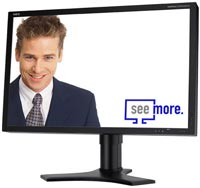 Zdjęcia - Monitor NEC LCD 2690WUXi 26 "  czarny