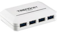 Кардридер / USB-хаб TRENDnet TU3-H4 