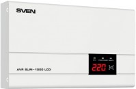 Zdjęcia - Stabilizator napięcia Sven AVR SLIM-1000 LCD 1 kVA / 800 W